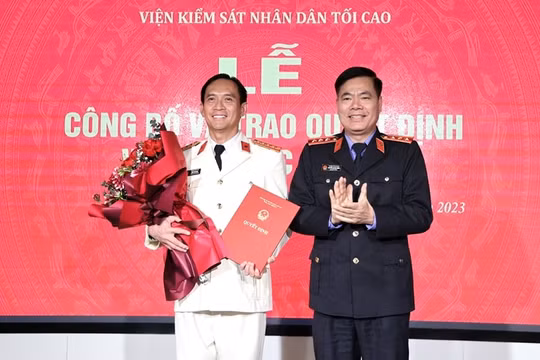 Bổ nhiệm Phó Tổng biên tập và 2 Trưởng phòng thuộc Báo Bảo vệ pháp luật
