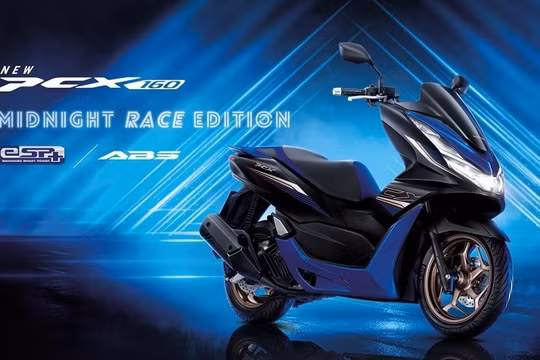 Honda PCX160 Midnight Race Edition ra mắt tại Thái Lan, giá 66 triệu đồng
