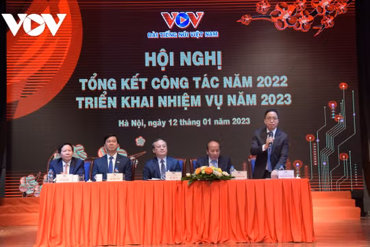 Đài Tiếng nói Việt Nam: Tiếp tục tinh thần xung kích, hành động, tự đổi mới, không ngại việc khó