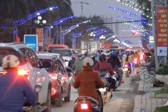 Thanh Hóa: Đường phố đông đúc những ngày cận Tết Nguyên Đán