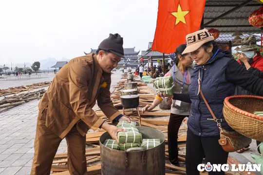 Gần 3.000 người gói 10.000 bánh chưng xanh tặng người nghèo