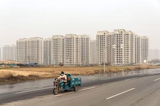 Bong bóng bất động sản hằn thêm “nỗi đau” kinh tế Trung Quốc