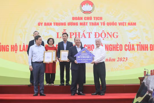 T&T Group ủng hộ 5 tỷ đồng hỗ trợ làm nhà cho người nghèo tỉnh Điện Biên
