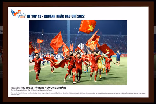 Top 42 - Giải ảnh Khoảnh khắc báo chí 2022
