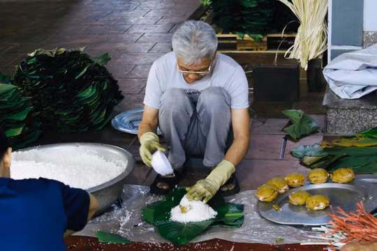 Bánh chưng làng Tranh Khúc – đậm đà hương vị Tết của người Việt