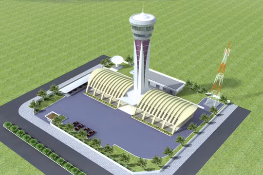 Hơn 93 tỷ đồng xây dựng Đài Kiểm soát không lưu Điện Biên