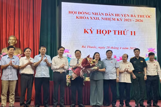 Ông Ngọ Đình Hải được bầu làm Chủ tịch UBND huyện Bá Thước (Thanh Hoá)