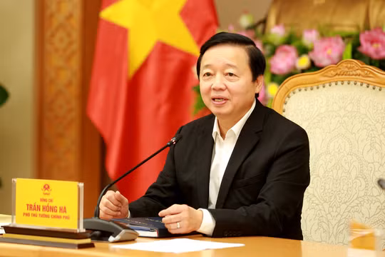 Phó Thủ tướng Chính phủ Trần Hồng Hà nhận thêm nhiệm vụ mới