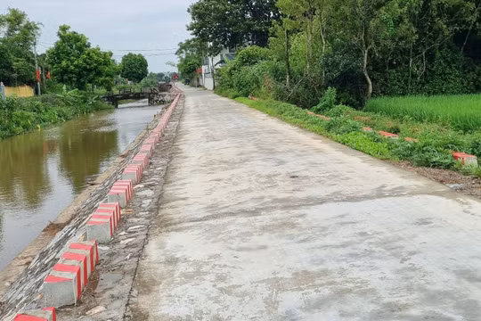 Bình Lục (Hà Nam): Công trình thi công sai thiết kế vẫn được nghiệm thu, đưa vào sử dụng?