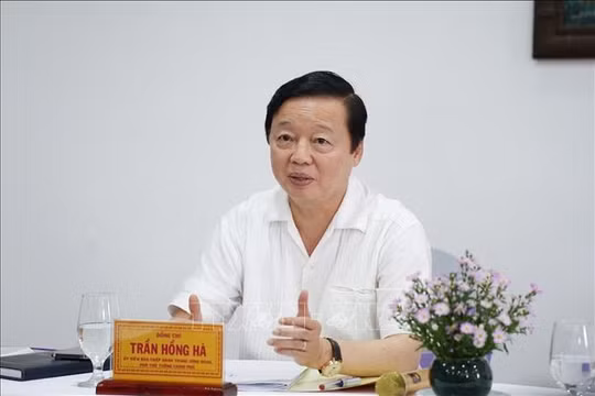 Phó Thủ tướng Trần Hồng Hà làm việc với lãnh đạo tỉnh Bình Thuận, ghi nhận khó khăn, vướng mắc