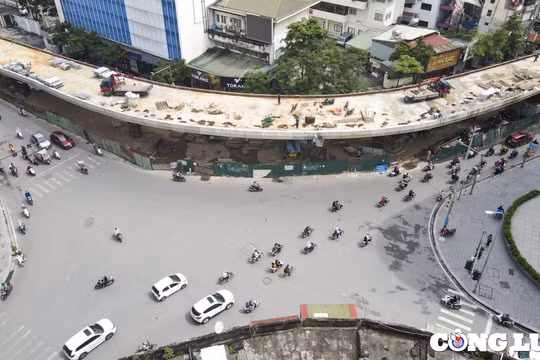 Cuối tháng 6, đưa vào khai thác cầu vượt nút giao Chùa Bộc - Phạm Ngọc Thạch