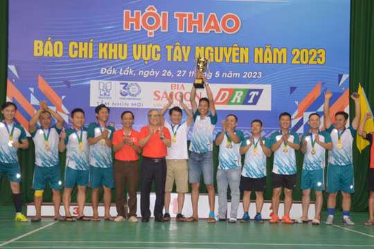 Hội thao báo chí khu vực Tây Nguyên - Nơi hội tụ và gắn kết những người làm báo