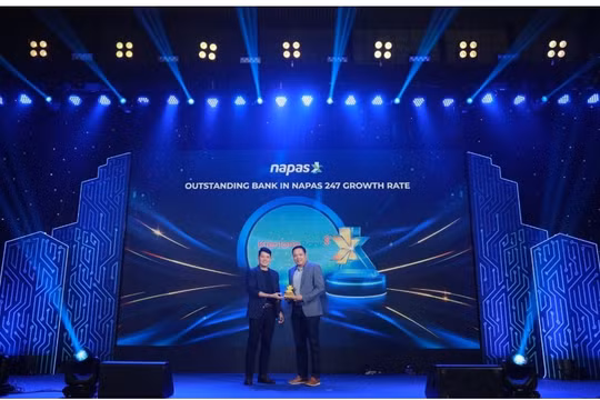 KienlongBank được vinh danh là Ngân hàng dẫn đầu về tốc độ tăng trưởng số lượng giao dịch Napas 247
