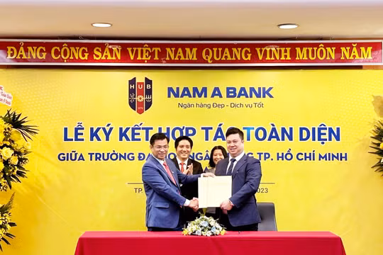 Nam A Bank hợp tác toàn diện cùng đại học Ngân hàng TP.HCM