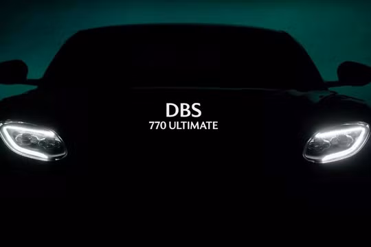 Aston Martin hé lộ siêu xe mới