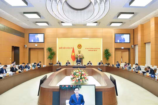 Ngày 9/5, khai mạc Phiên họp thứ 23 Ủy ban Thường vụ Quốc hội