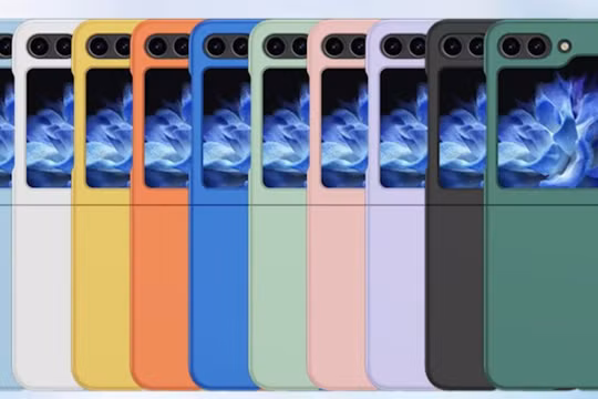 Các tùy chọn màu sắc của Galaxy Z Flip5
