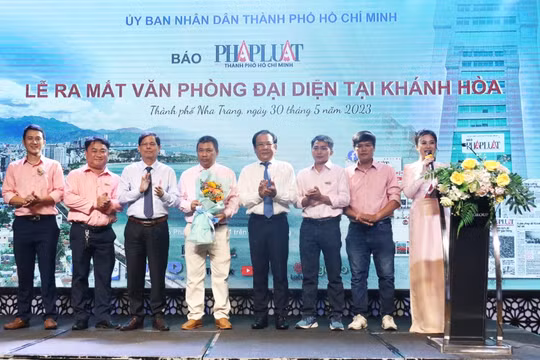 Báo Pháp Luật TP.HCM ra mắt văn phòng đại diện tại Khánh Hòa