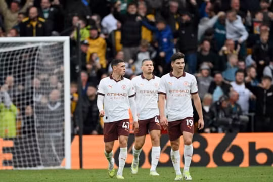 Man City lần đầu thua trận ở Ngoại hạng Anh 2023/24