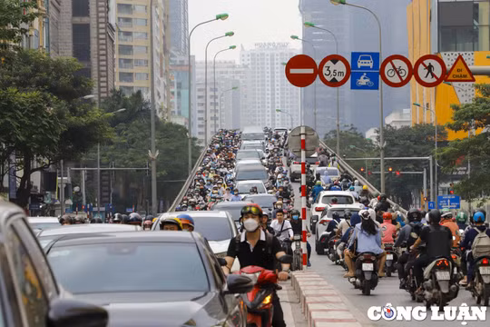 Dừng hoạt động xe máy trên địa bàn các quận của Hà Nội vào năm 2030