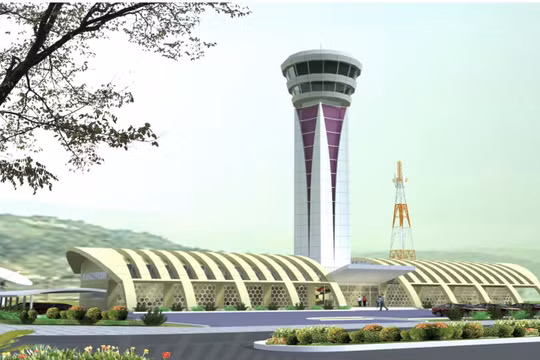 Bảo đảm tiến độ hoàn thành dự án Đài kiểm soát không lưu Điện Biên
