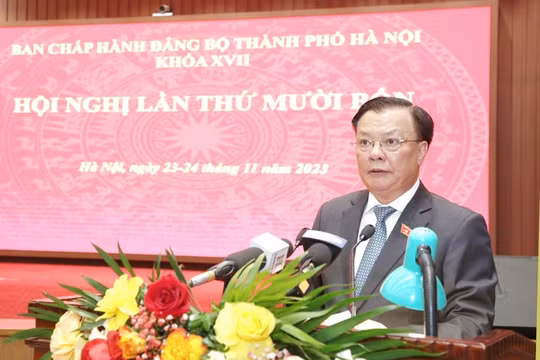 Hội nghị Ban Chấp hành Đảng bộ Hà Nội lần thứ 14 họp bàn 8 nội dung quan trọng