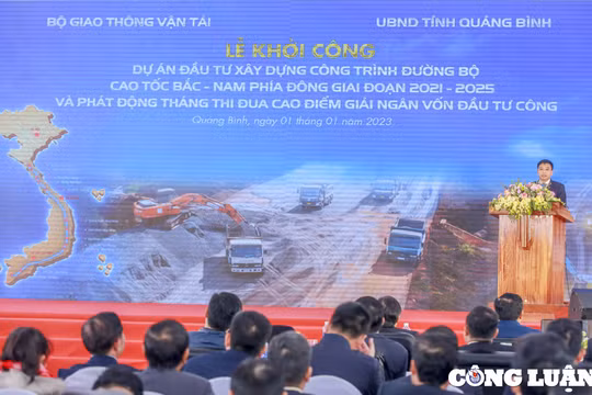 Tưng bừng lễ khởi công 12 dự án cao tốc Bắc- Nam phía Đông giai đoạn 2021-2025