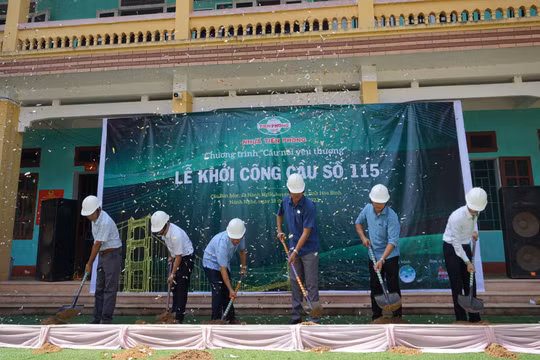 Nhựa Tiền Phong khởi công cầu nối yêu thương số 115 tại tỉnh Hòa Bình
