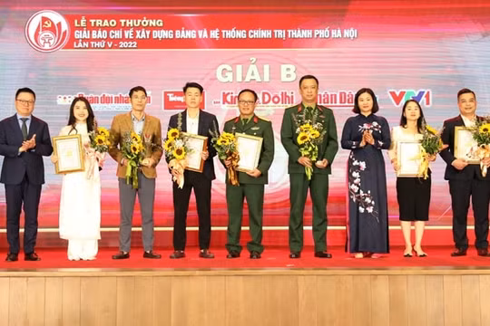 Hà Nội phát động Giải báo chí về xây dựng Đảng lần thứ VI - năm 2023