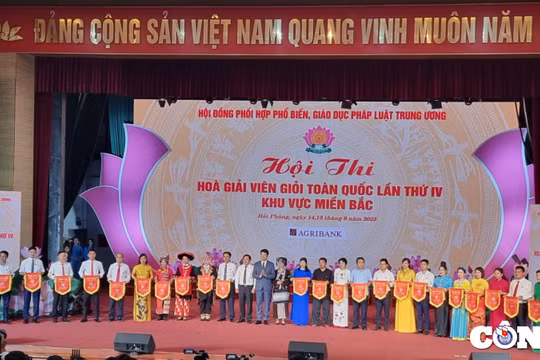Khai mạc Hội thi Hòa giải viên giỏi toàn quốc lần thứ IV tại Hải Phòng