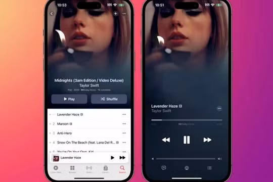 Một số tính năng mới trên Apple Music trong iOS 17