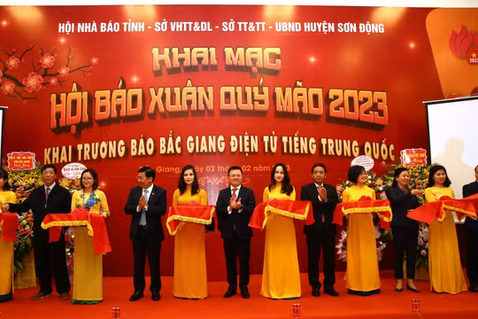 Bắc Giang: Khai mạc Hội báo Xuân Quý Mão 2023