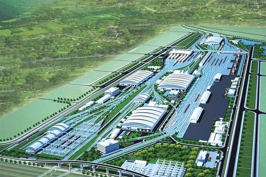 Hà Nội đề xuất hướng tuyến, nhà ga cho dự án đường sắt tốc độ cao Bắc - Nam