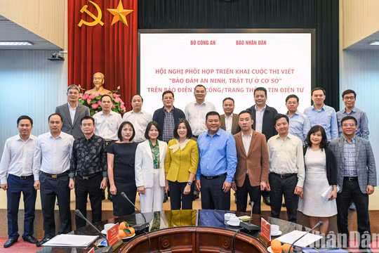 Lan tỏa ý nghĩa của Cuộc thi viết “Bảo đảm an ninh, trật tự ở cơ sở” đến công chúng