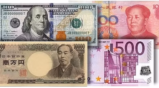 Nhân dân tệ, đồng euro, bảng Anh đua nhau bật tăng