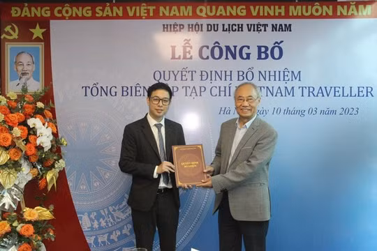 Bổ nhiệm chức vụ Tổng biên tập Tạp chí Vietnam Traveller