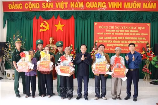 Tạo mọi điều kiện để người dân được đón Tết đầm ấm, vui vẻ, an toàn, hạnh phúc