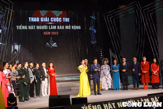 Tiếng hát Người làm báo mở rộng 2023: Nhiều màu sắc, giàu cảm xúc