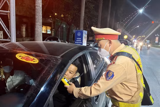 Thanh Hoá: Phạt 35 triệu một lái xe vi phạm nồng độ cồn