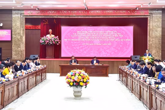 Luật Thủ đô (sửa đổi) phải thực sự trao cho Hà Nội những cơ chế có tính vượt trội