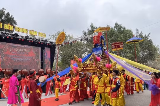 Lễ hội đền Tranh ở Hải Dương là Di sản văn hóa phi vật thể quốc gia