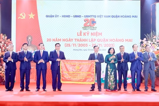 Đưa quận Hoàng Mai thành "cực tăng trưởng", động lực lan tỏa phát triển khu vực phía Nam Thủ đô