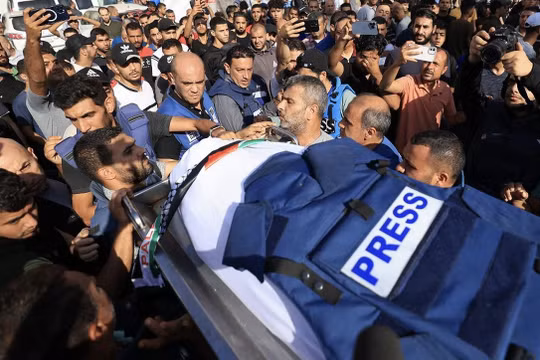 Hơn 50 nhà báo đã thiệt mạng trong chiến sự Israel - Hamas
