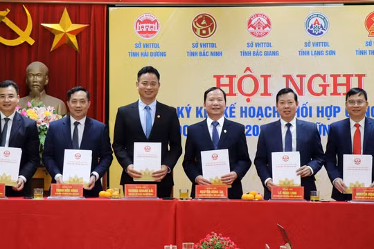 Bắc Giang ký kết hợp tác lĩnh vực văn hóa, thể thao, du lịch với 5 tỉnh