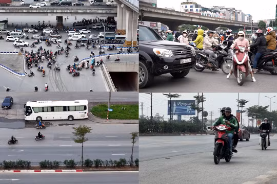 Bất chấp nguy hiểm nhiều người dân vẫn vô tư đi ngược chiều vi phạm giao thông