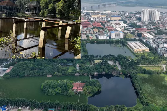 Hoàng Mai (Hà Nội): Khu sinh thái Vĩnh Hưng bị hoang hóa "lãng quên" tiềm ẩn nguy cơ mất an toàn cao