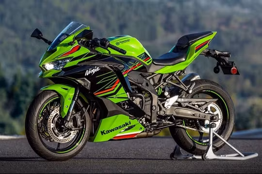 Kawasaki ZX-4RR ra mắt, sportbike 400 cc dùng giảm xóc ZX-10R