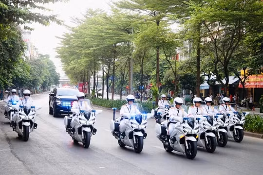 Hà Nội: Phân luồng giao thông thông đón đoàn khách quốc tế thăm Việt Nam