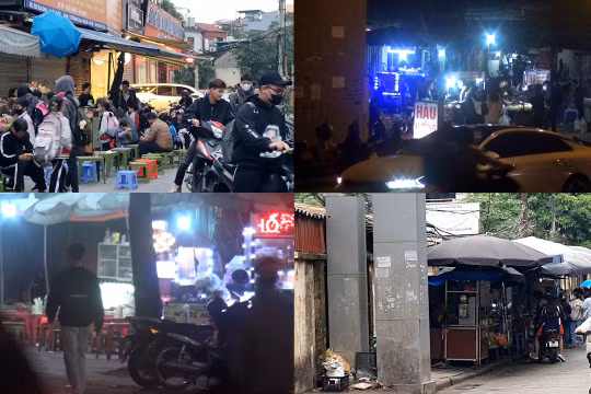 Hà Nội: Lo ngại trước tình trạng hàng quán “bủa vây” vỉa hè cổng trường học