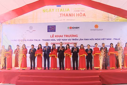 Nhiều hoạt động ý nghĩa trong “Ngày Italia tại tỉnh Thanh Hóa”
